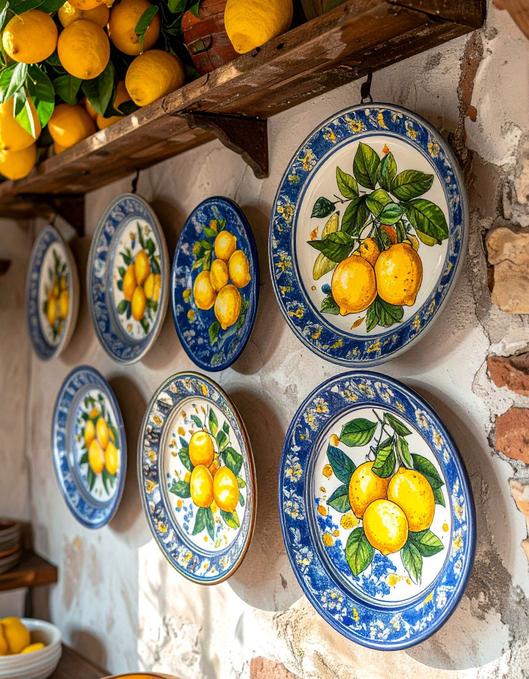 Rustic Italian Decor with Hand Painted Italian Ceramics - 20 Rustic Italian Decor Ideas for a Warm and Inviting Home
