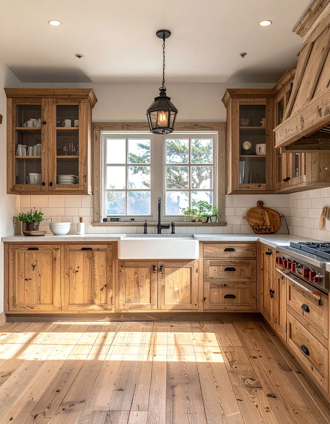 Rustic Wooden Cabinetry - 25 Wooden Interior Design Ideas for a Rustic Charm