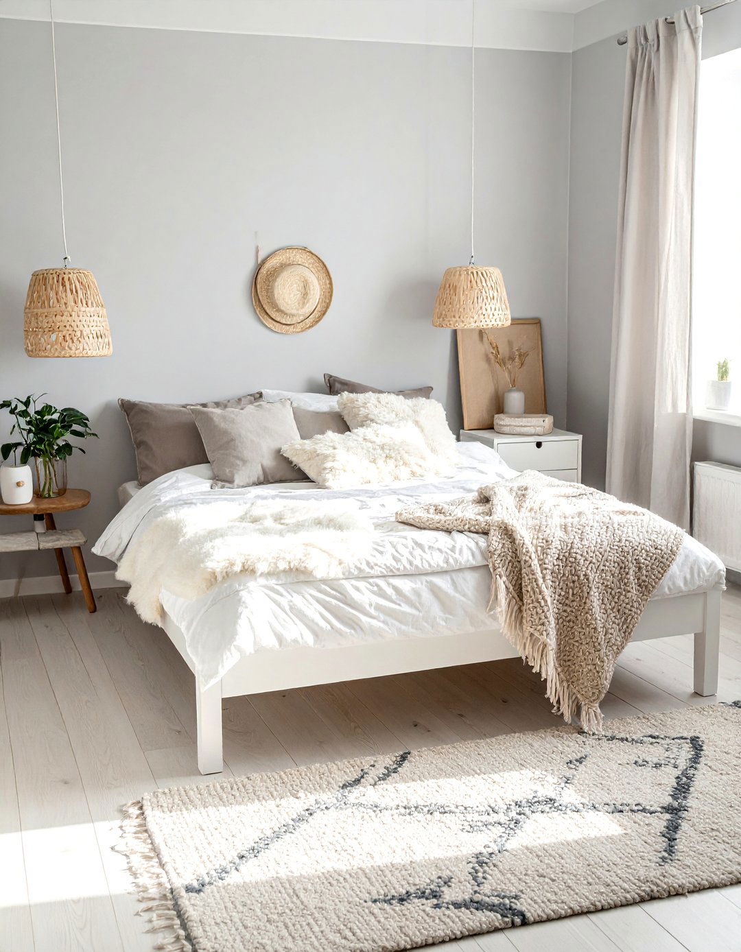 Scandinavian Hygge Retreat - 15 Futon Bedroom Ideas for a Versatile and Cozy Space