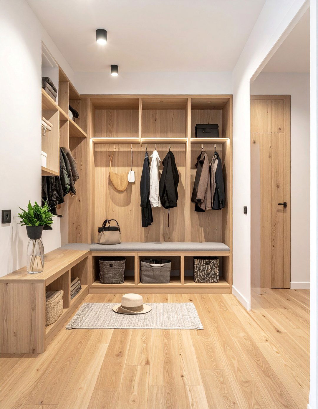 Scandinavian Simplicity - 25 Boot Room Ideas for Organized Entryways