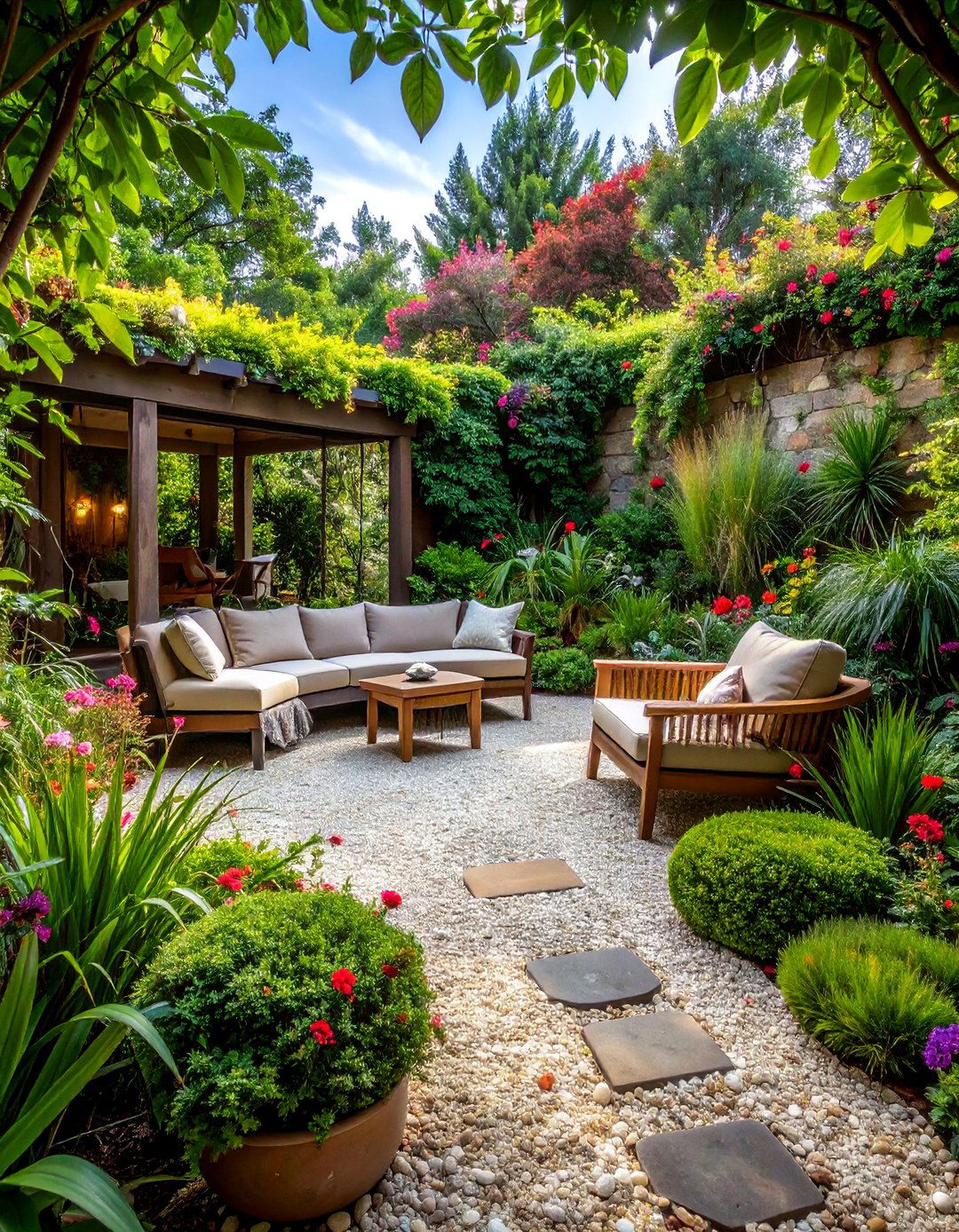 Secret Garden Hideaway - 30 Decomposed Granite Landscaping Ideas for Your Yard
