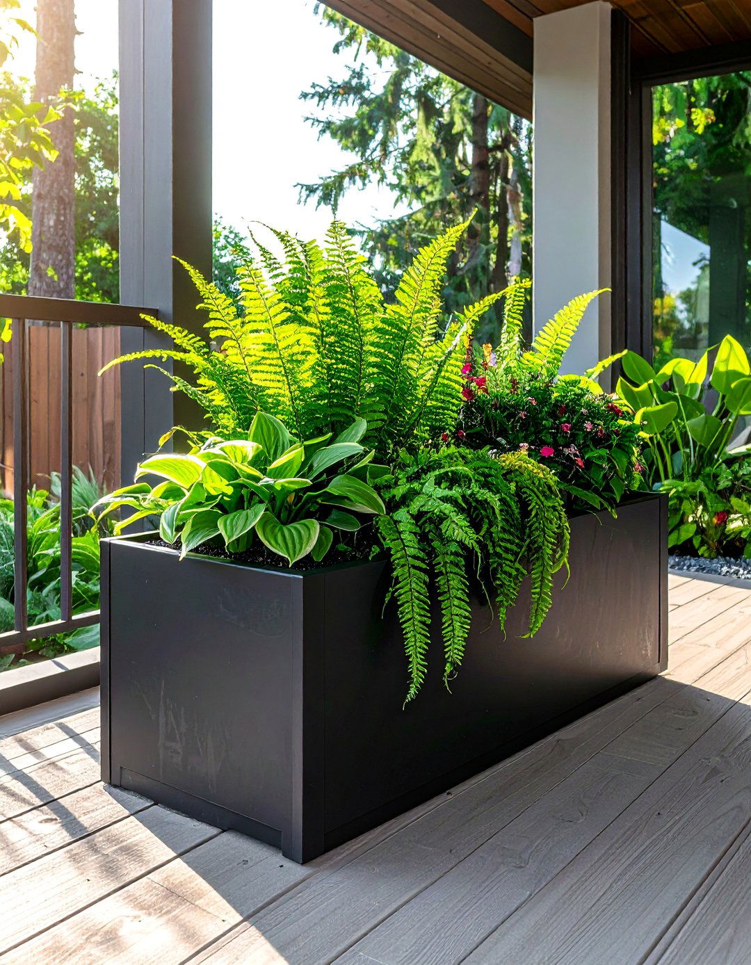 Self Watering Planter Box - 30 Planter Box Ideas for Beautiful Gardens