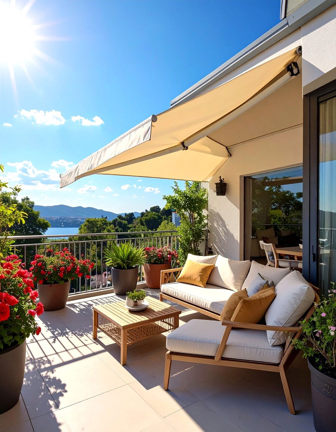 Shade Solution Integration - 20 Second Story Balcony Ideas for Stunning Views