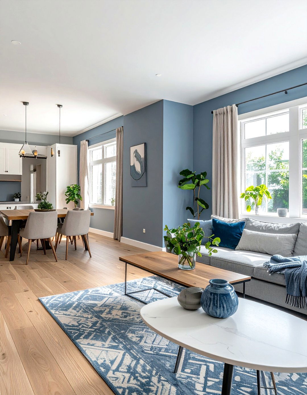 Sherwin Williams Jubilee SW 6248 - 40 Best Blue-gray Paint Colors for Your Home
