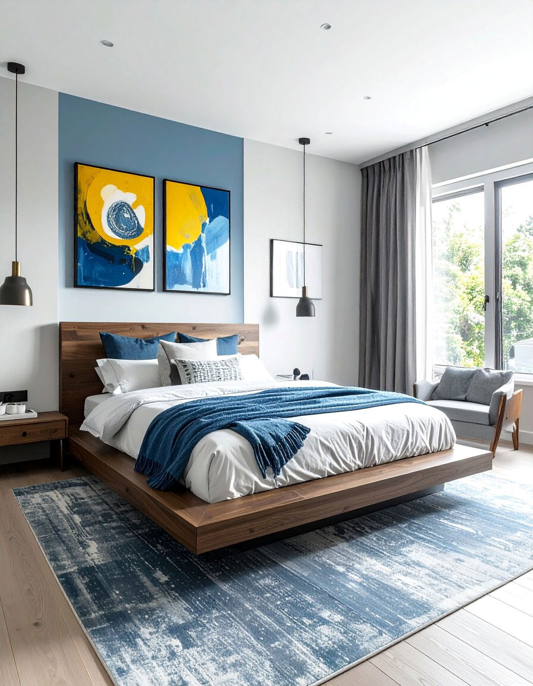 Sherwin Williams Niebla Azul SW 9137 - 40 Best Blue-gray Paint Colors for Your Home