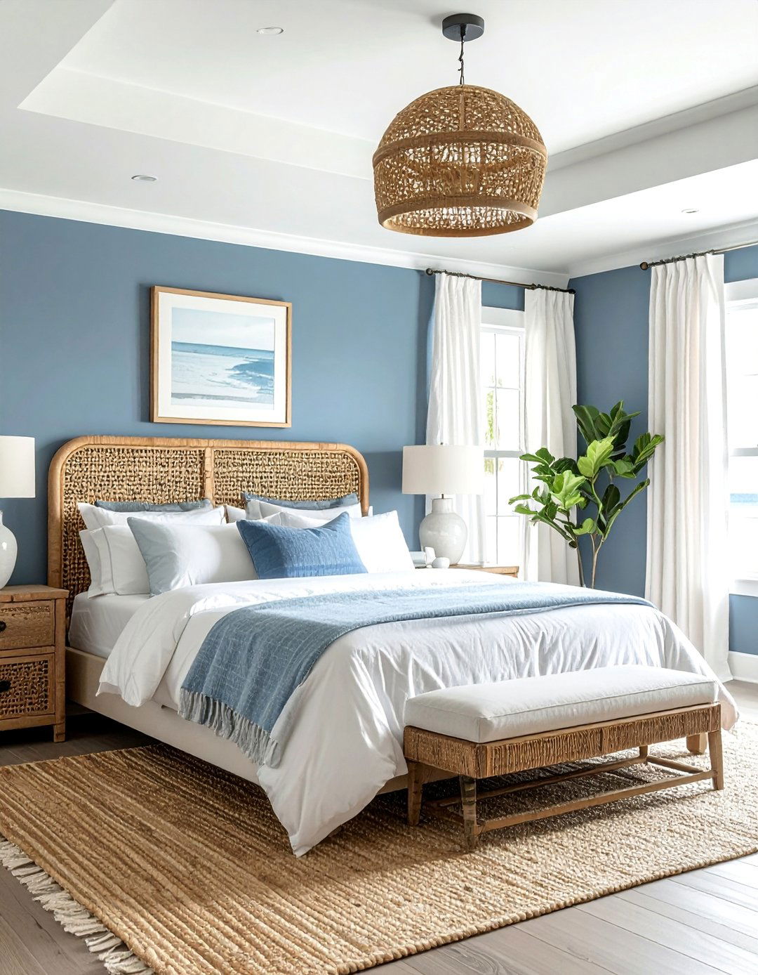 Sherwin Williams Tradewind SW 6218 - 40 Best Blue-gray Paint Colors for Your Home