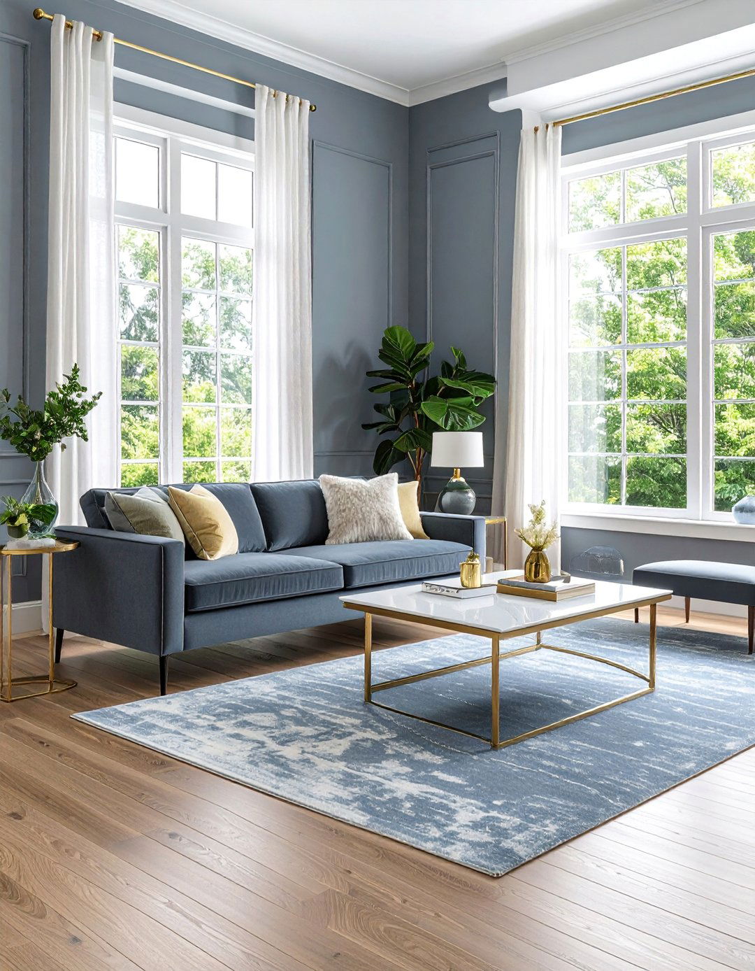 Sherwin Williams Uncertain Gray SW 6234 - 40 Best Blue-gray Paint Colors for Your Home