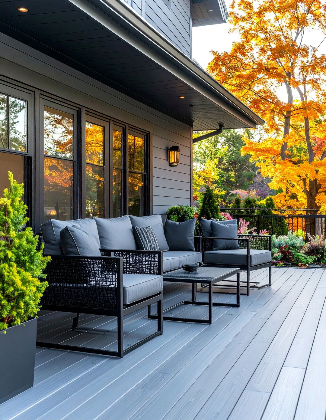 Slate Gray Porch Decks - 20 Porch Paint Colors Ideas for a Welcoming Outdoor Space