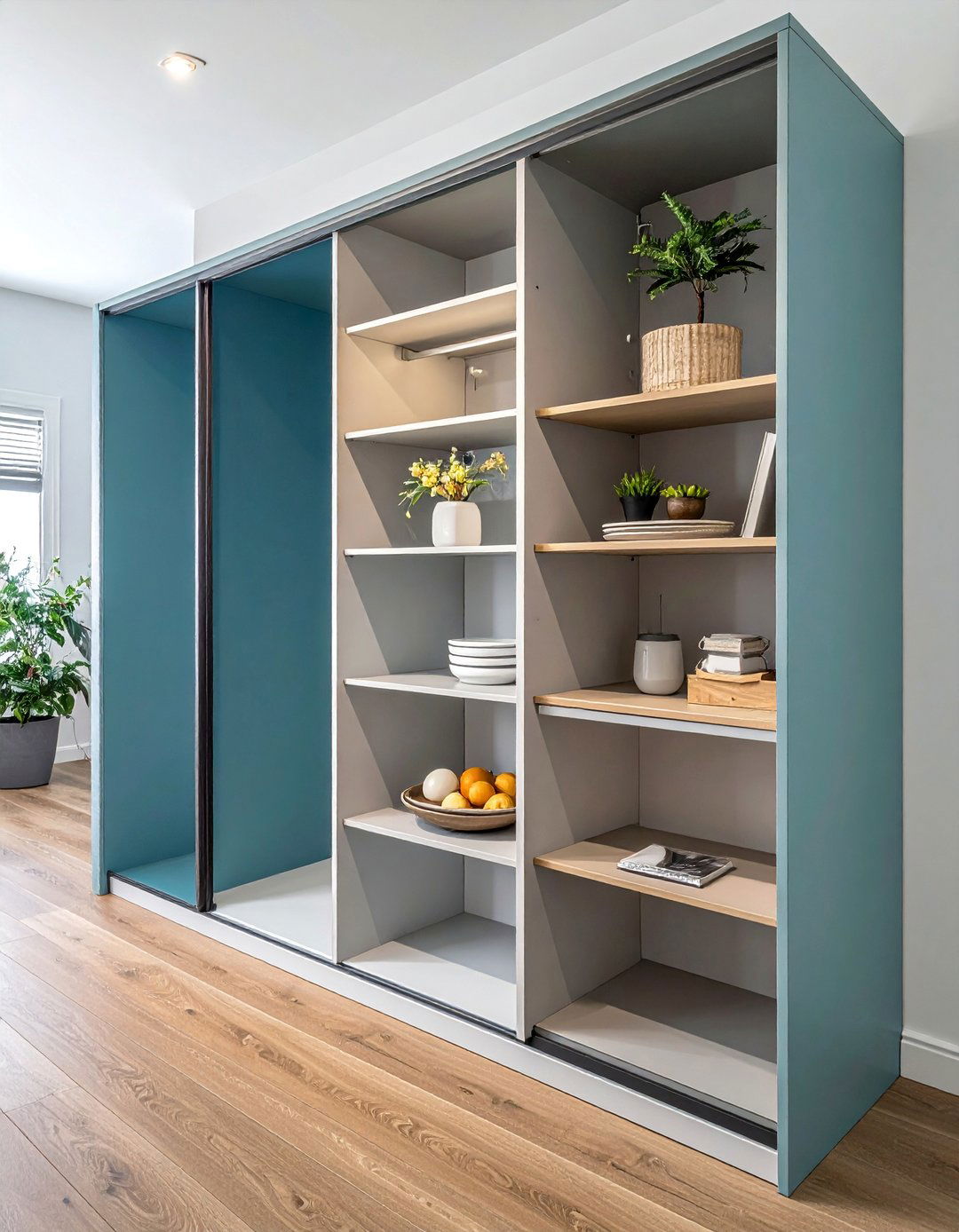 Sliding Pantry Systems - 40 Small Kitchen Ideas for Efficient and Stylish Spaces