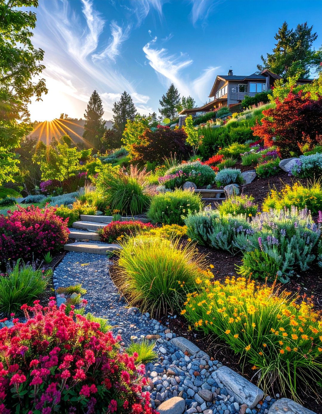 Slope Stabilization Plantings - 25 Down Sloped Backyard Ideas for Unique Landscaping