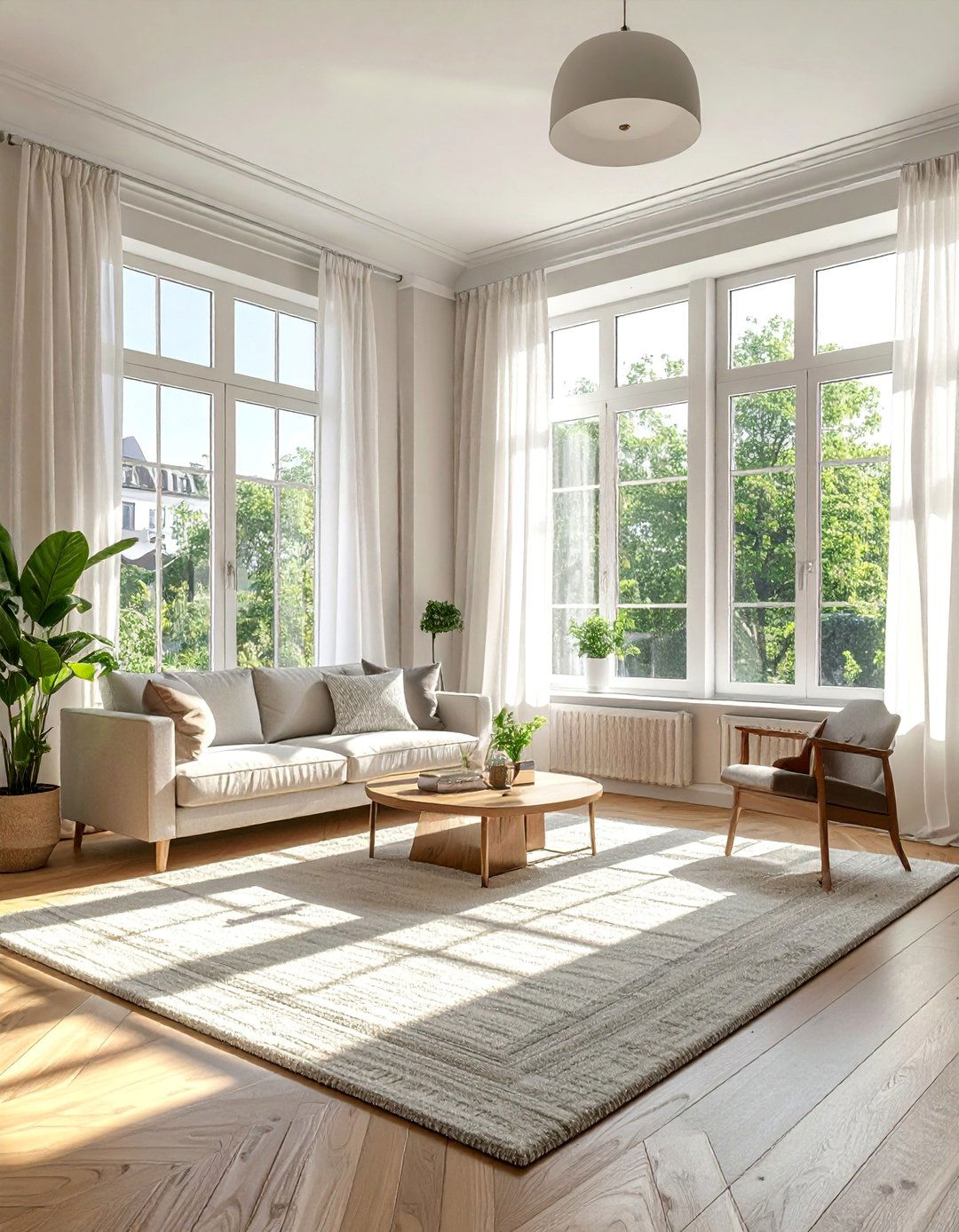 Small Living Room with Abundant Natural Light - 40 Small Living Room Ideas for Cozy Spaces