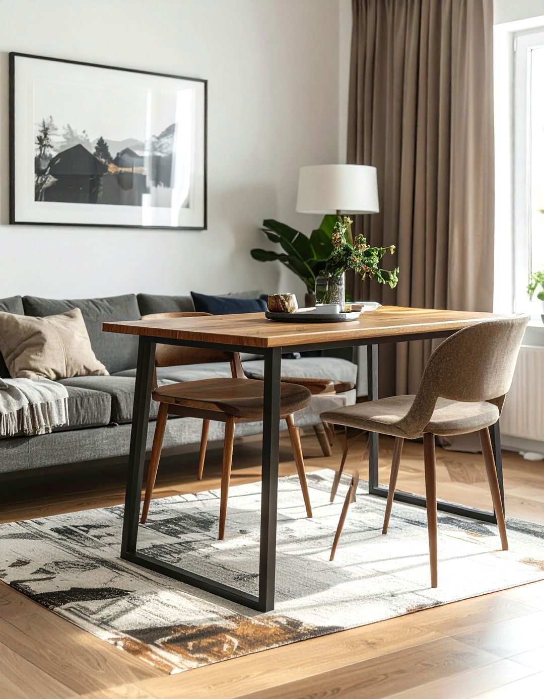 Small Living Room with Nesting Tables - 40 Small Living Room Ideas for Cozy Spaces