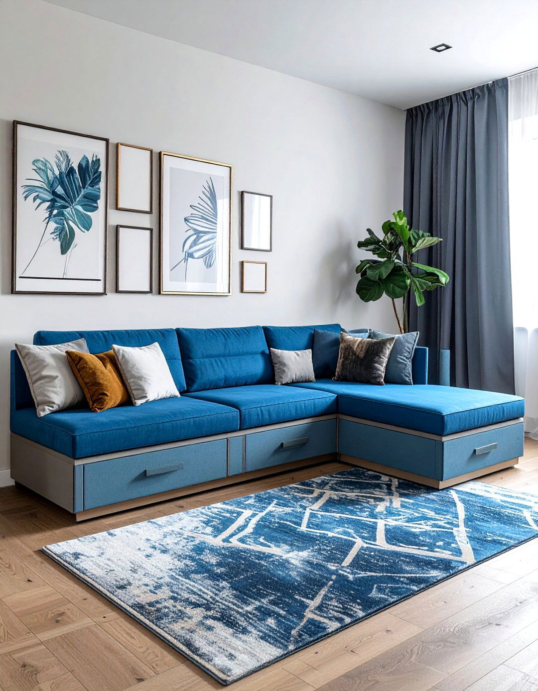 Small Living Room with a Banquette Seating - 40 Small Living Room Ideas for Cozy Spaces