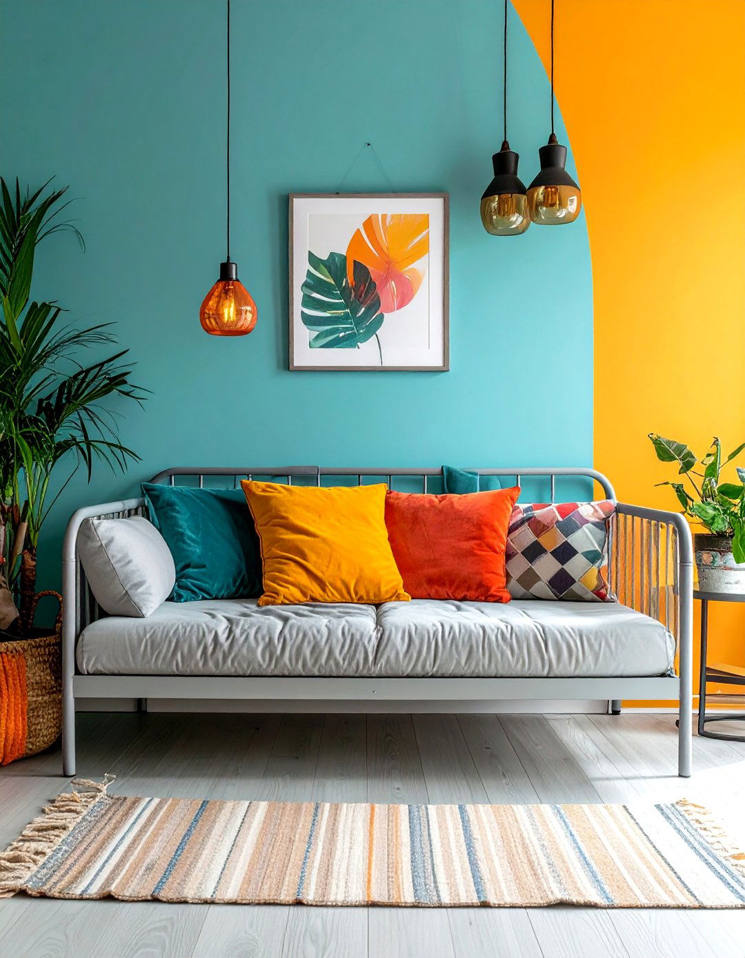 Small Living Room with a Daybed - 40 Small Living Room Ideas for Cozy Spaces