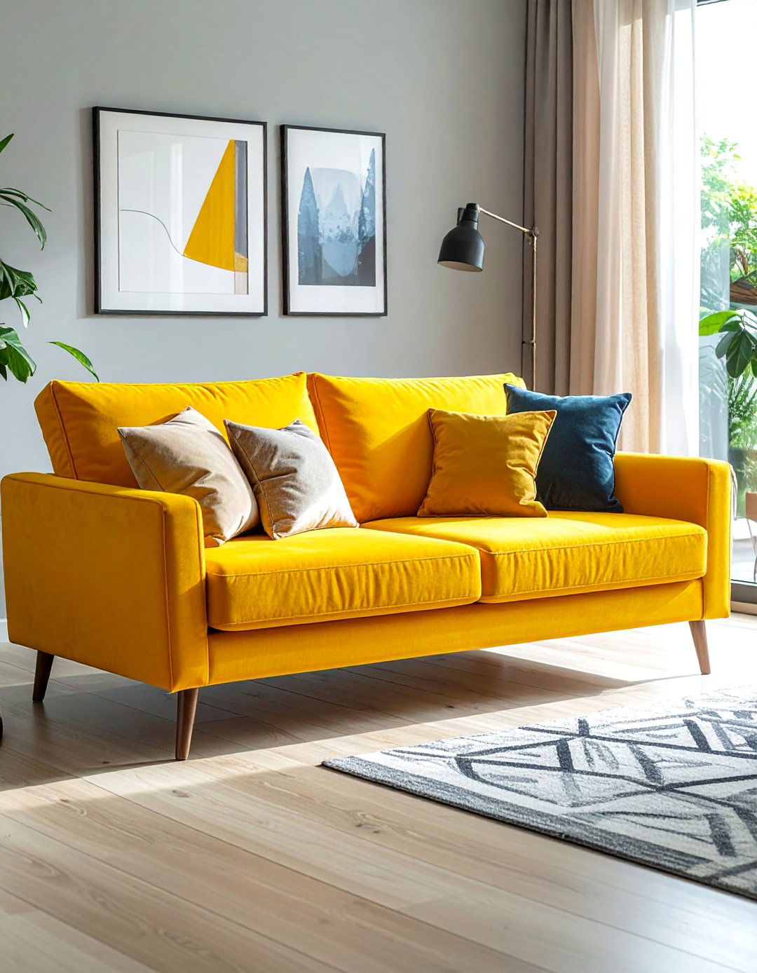 Small Living Room with a Pull Out Sofa Bed - 40 Small Living Room Ideas for Cozy Spaces