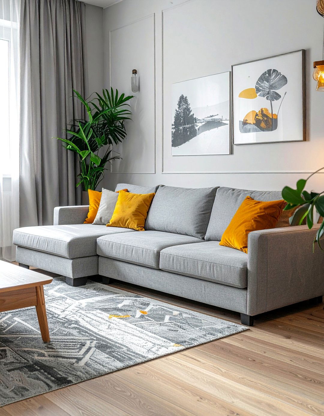 Small Living Room with a Sectional Sofa - 40 Small Living Room Ideas for Cozy Spaces