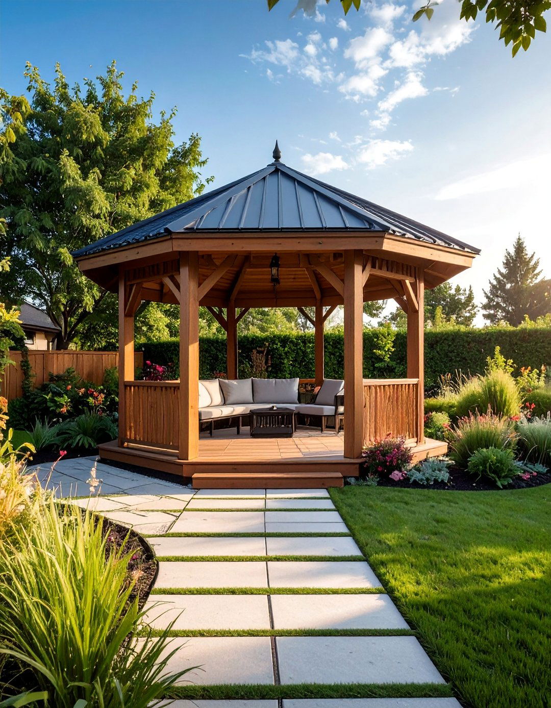 Small Yard Compact Gazebo - 40 Gazebo Design Ideas for a Beautiful Outdoor Space
