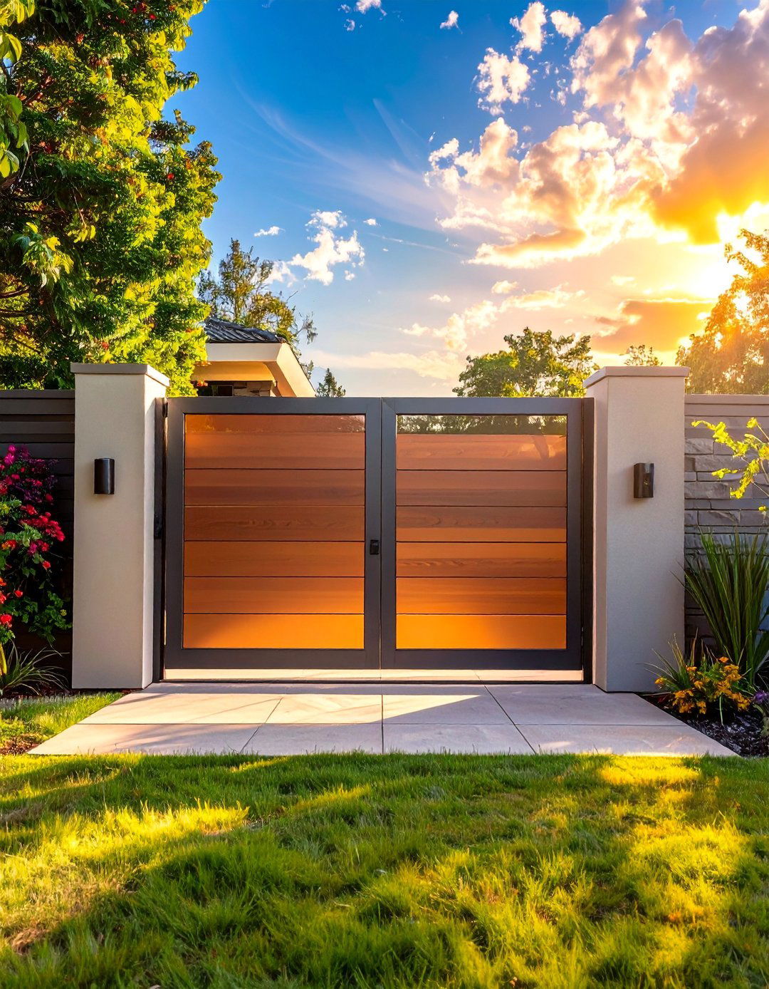Smart Home Integration Systems - 30 Sliding Gate Design Ideas for Modern Homes