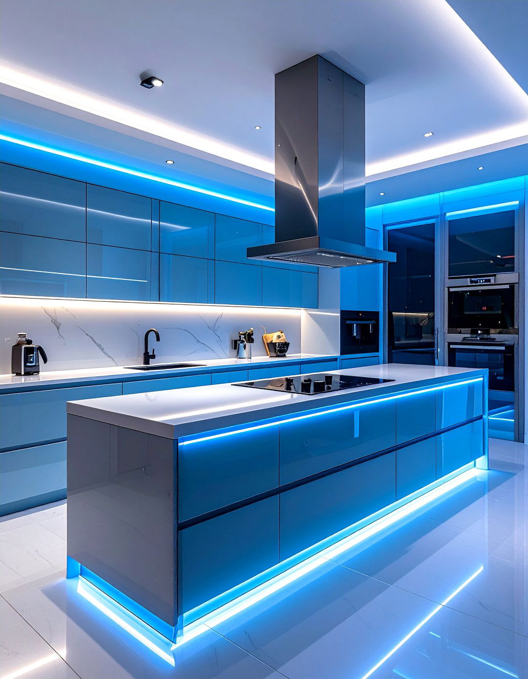 Smart Technology Integration - 40 Kitchen Cabinet Hardware Ideas to Elevate Your Design