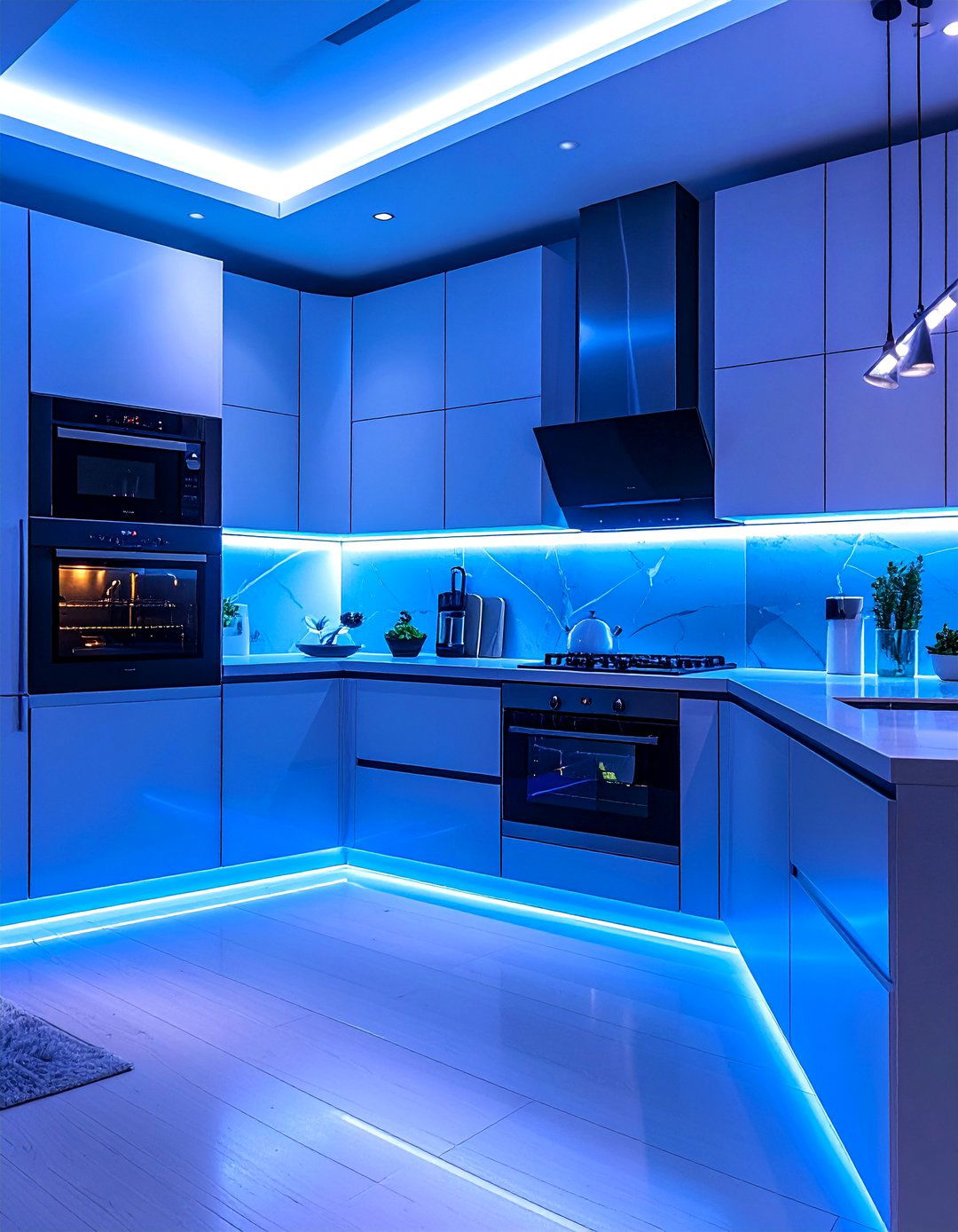 Smart Technology Integration - 40 Small Kitchen Ideas for Efficient and Stylish Spaces