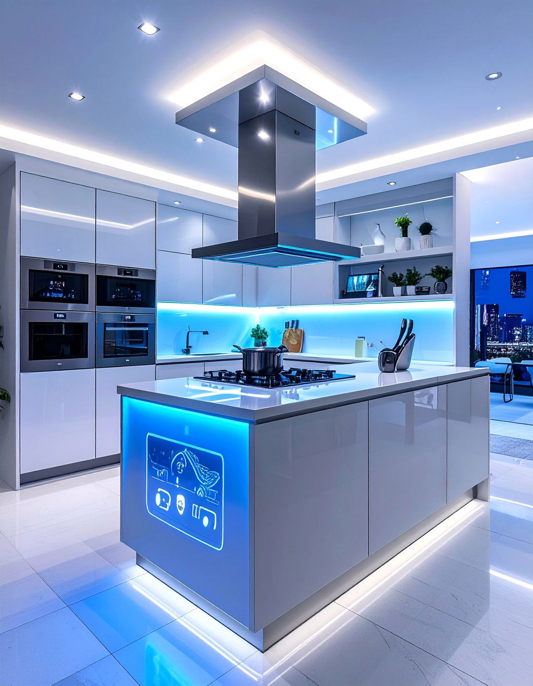 Smart Technology Kitchen Integration - 25 Dream Kitchen Ideas for Your Modern Home