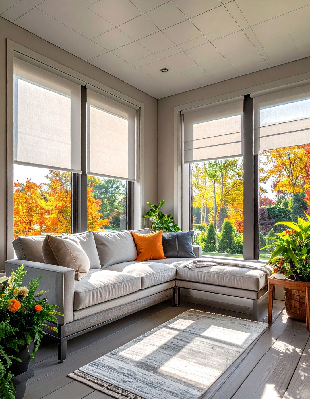 Smart Window Treatment Solutions - 25 Enclosed Porch Ideas for Year-Round Enjoyment