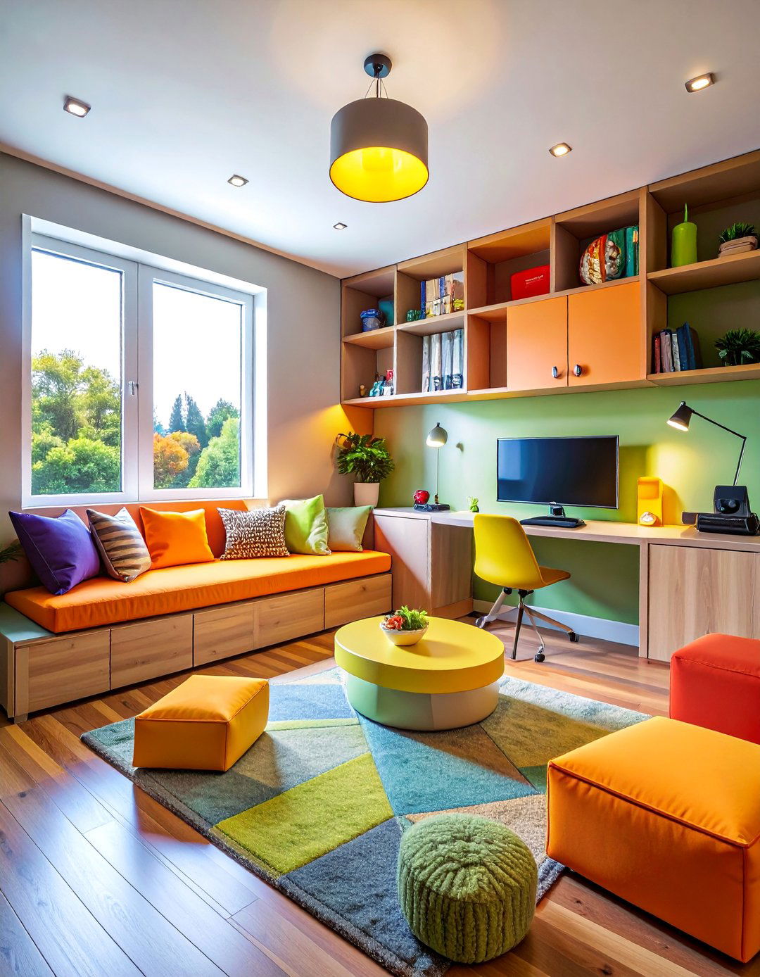 Social Gathering Hub - 40 Teen Hangout Room Ideas for a Fun and Relaxing Space