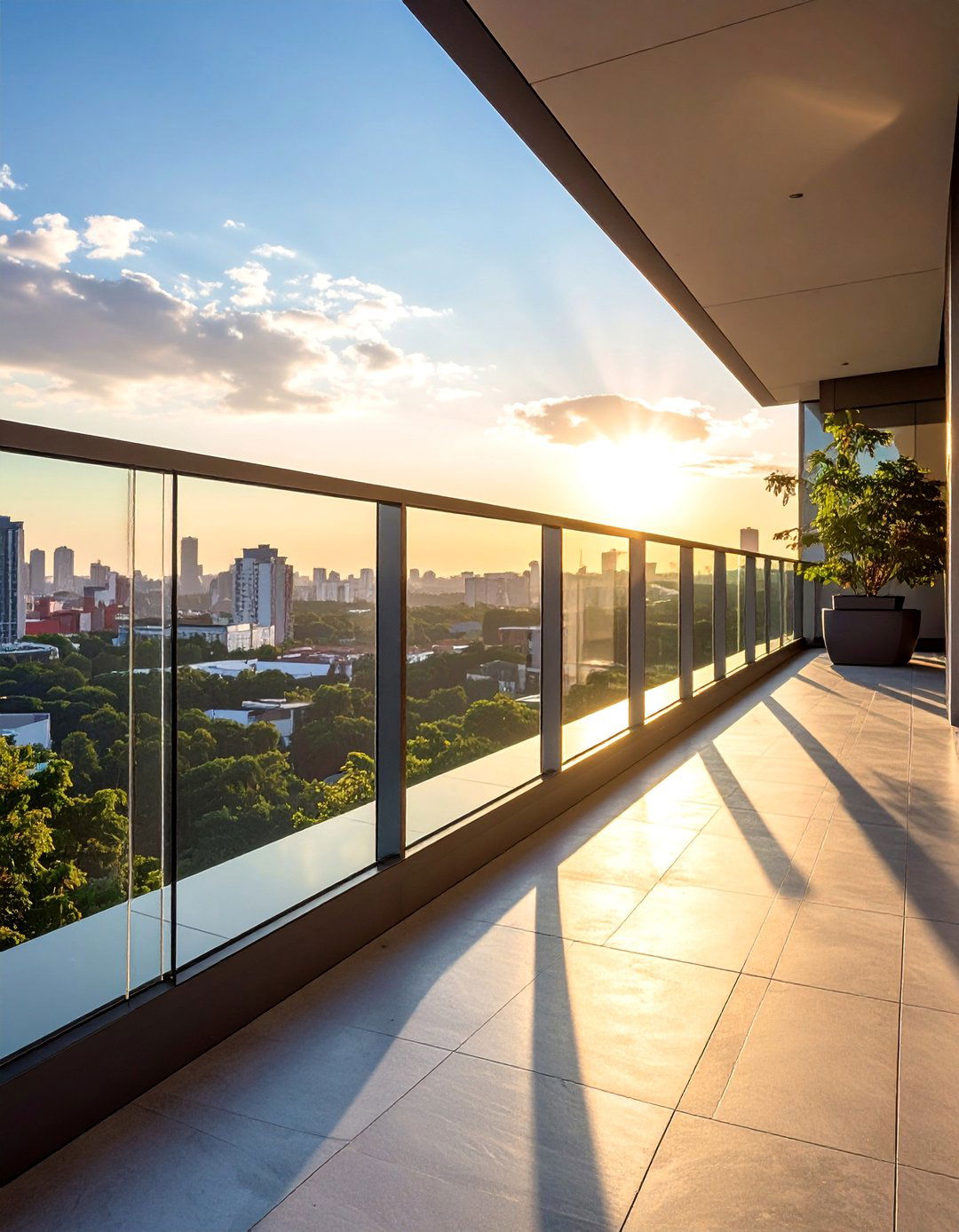 Sound Dampening Glass Balcony Barriers - 25 Glass Balcony Design Ideas for a Modern and Open Feel