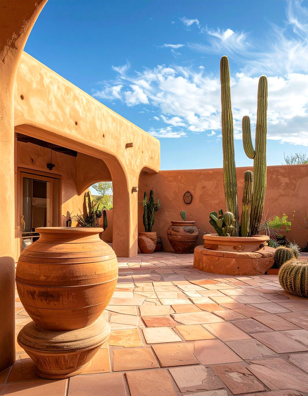Southwestern Adobe Patio Design - 40 Patio Decor Ideas to Refresh Your Outdoor Space