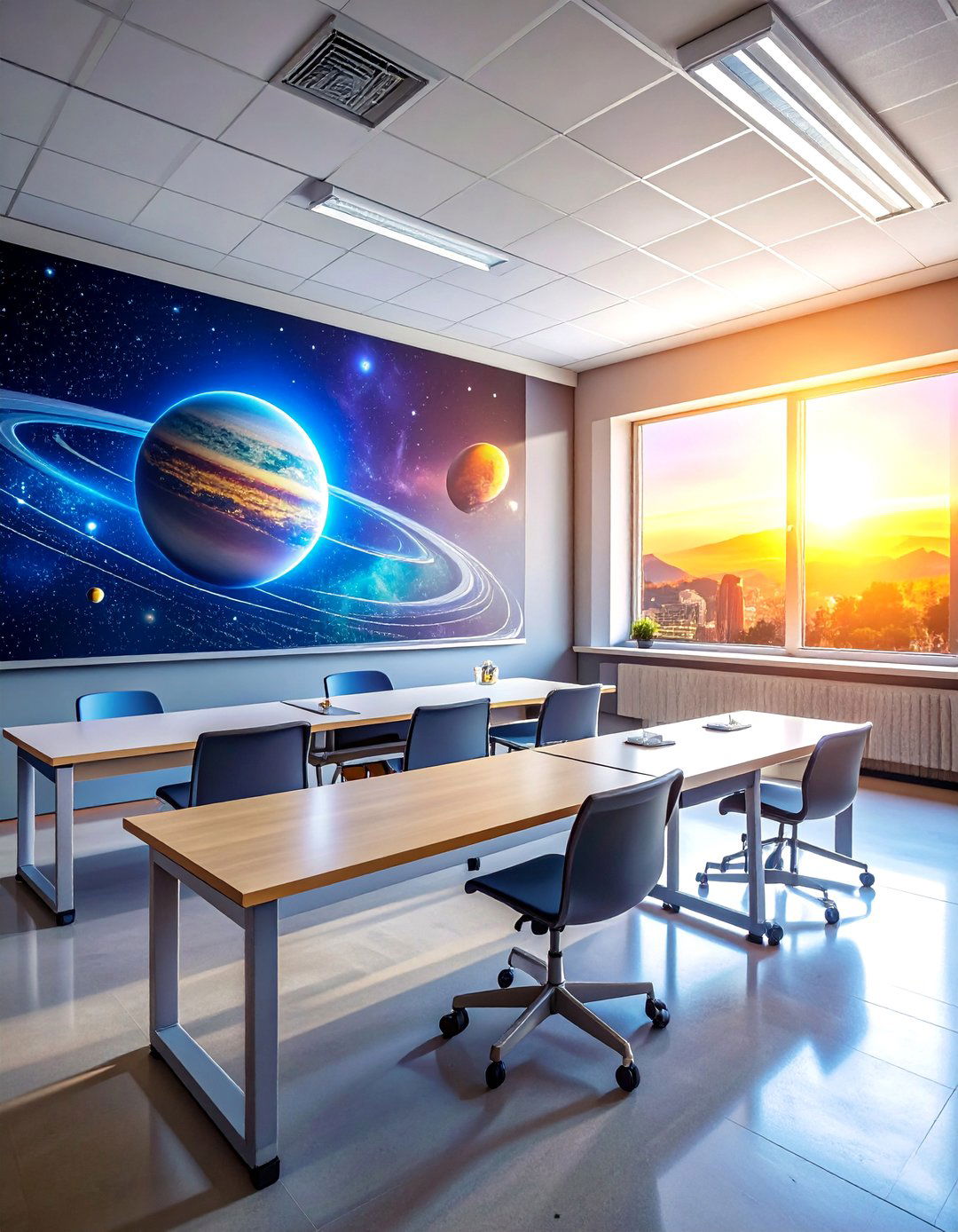 Space and Astronomy Mathematics - 20 Math Mural Ideas to Inspire Your Space