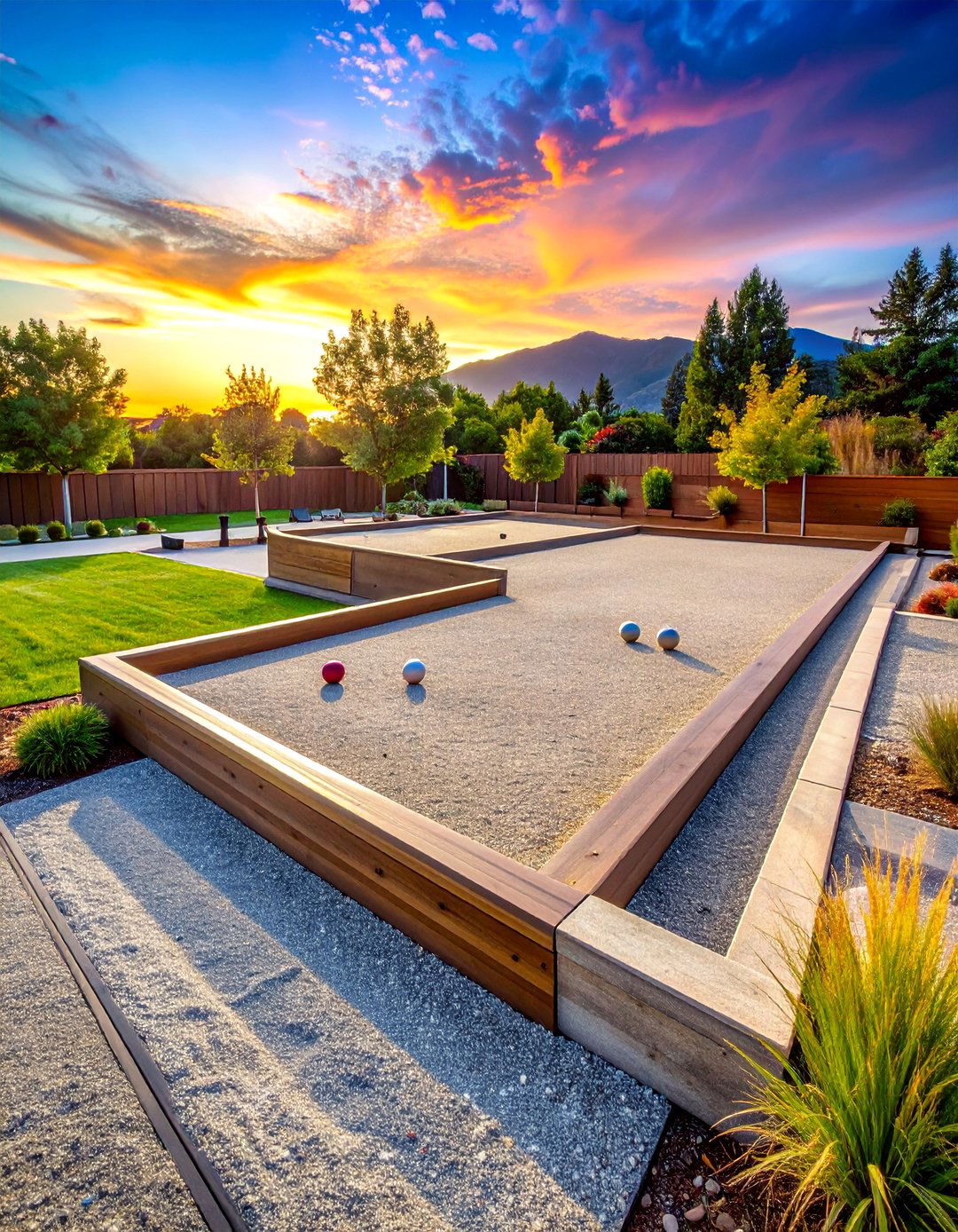 Sports Court Decomposed Granite Surface - 30 Decomposed Granite Landscaping Ideas for Your Yard