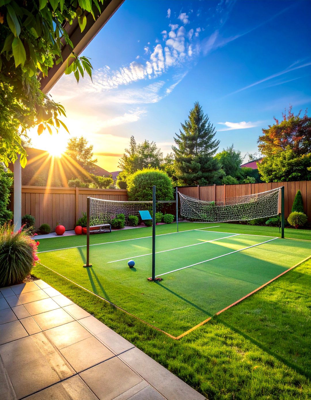 Sports and Activity Zones - 40 Small Backyard Ideas to Transform Your Outdoor Space
