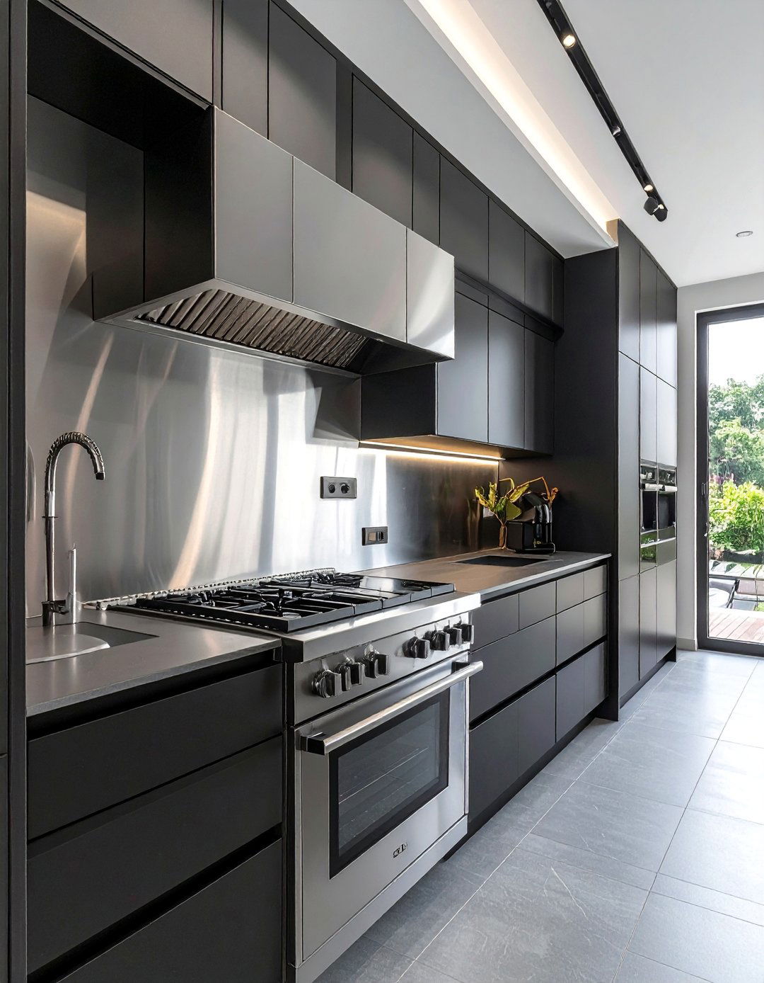 Stainless Steel Backed Kitchen Stove Alcove - 20 Kitchen Stove Alcove Ideas for a Cozy Cooking Nook