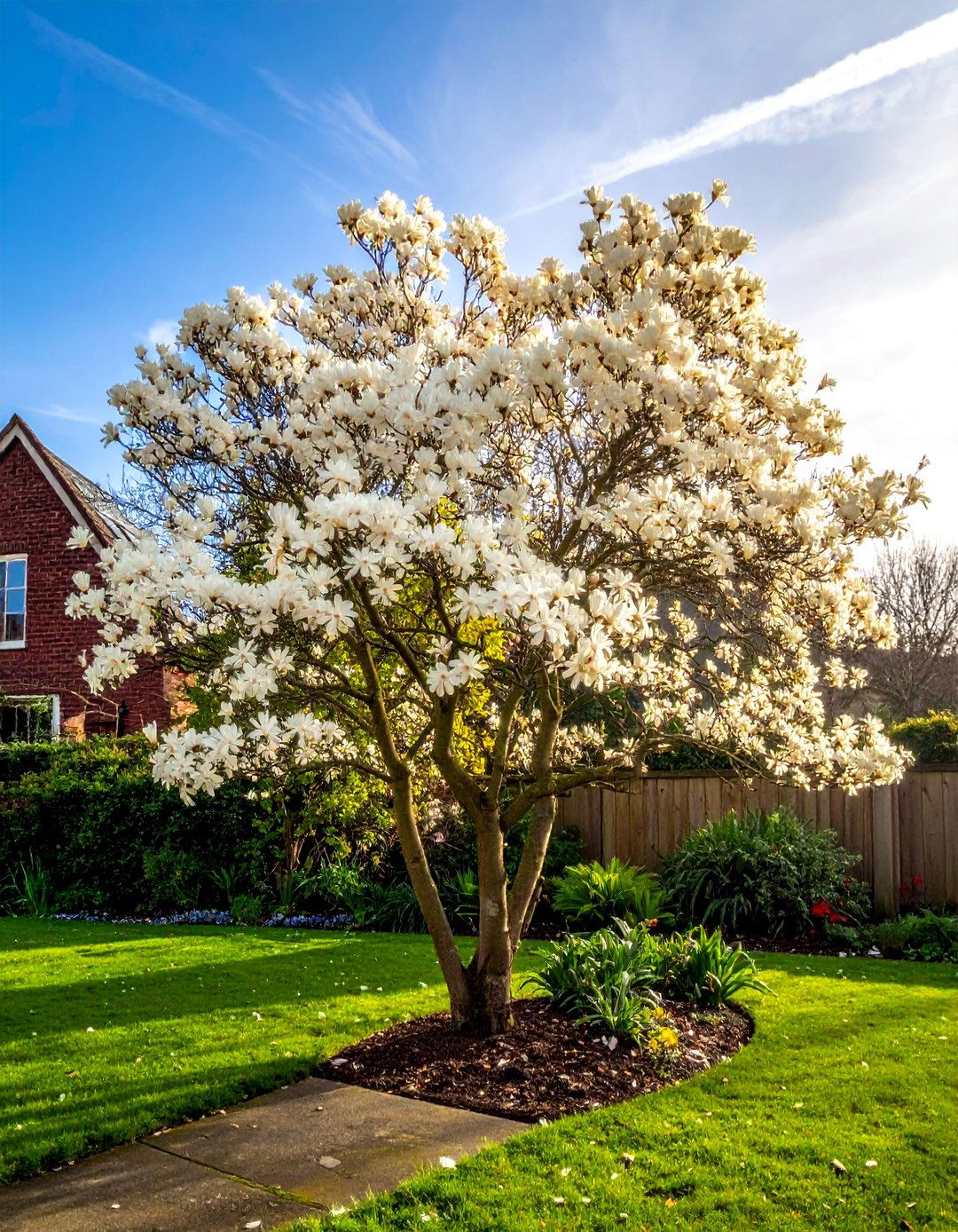 Star Magnolia Tree for Early Fragrant Flowers - 30 Best Small Trees for Your Front Yard Landscaping