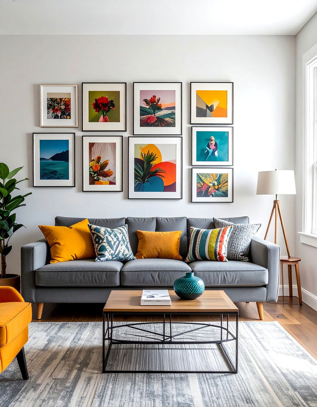Statement Gallery Wall Collection - 40 Wall Decor Ideas to Transform Any Room