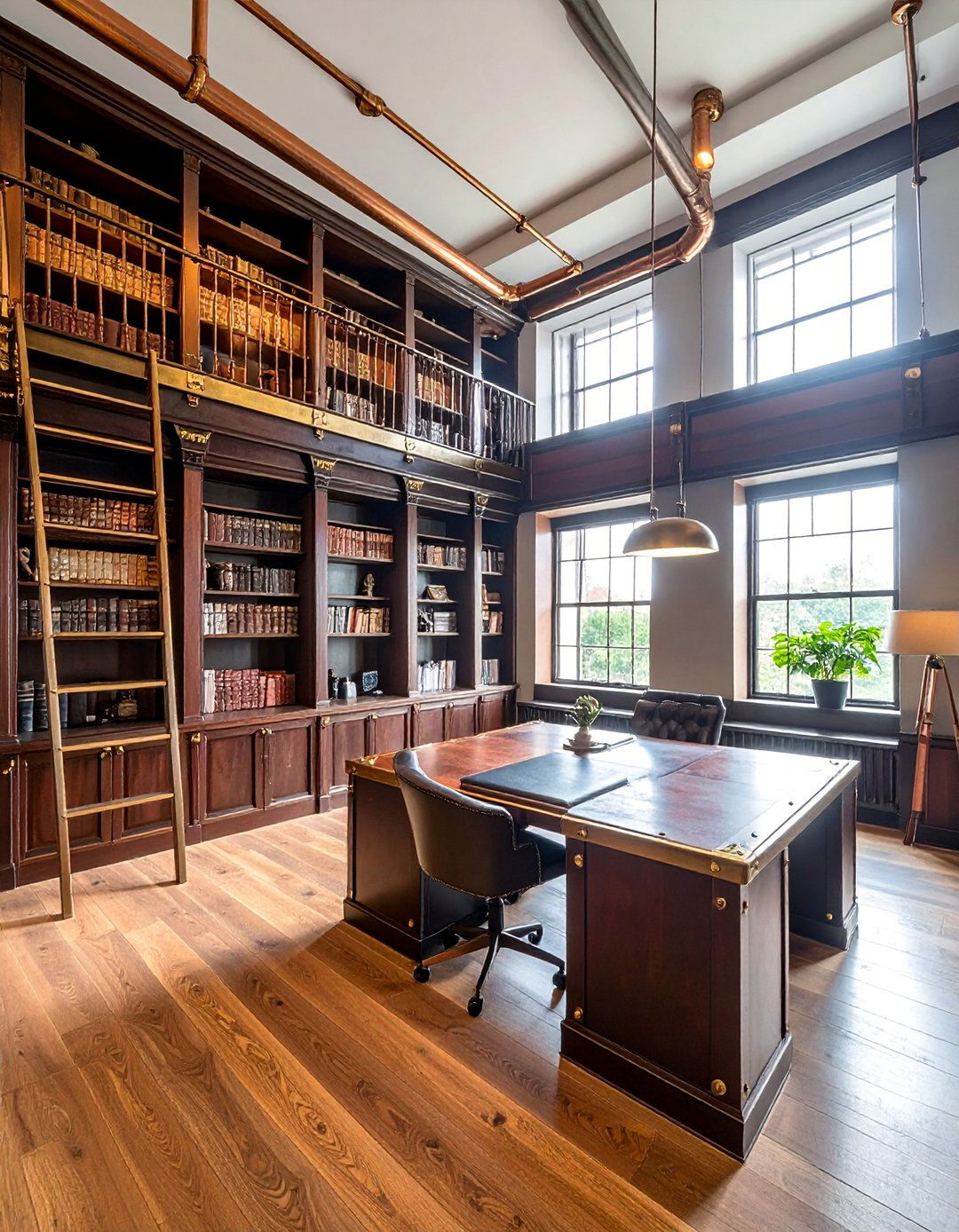 Steampunk Home Office Workshop Library - 25 Unique Steampunk Interior Design Ideas for Your Home