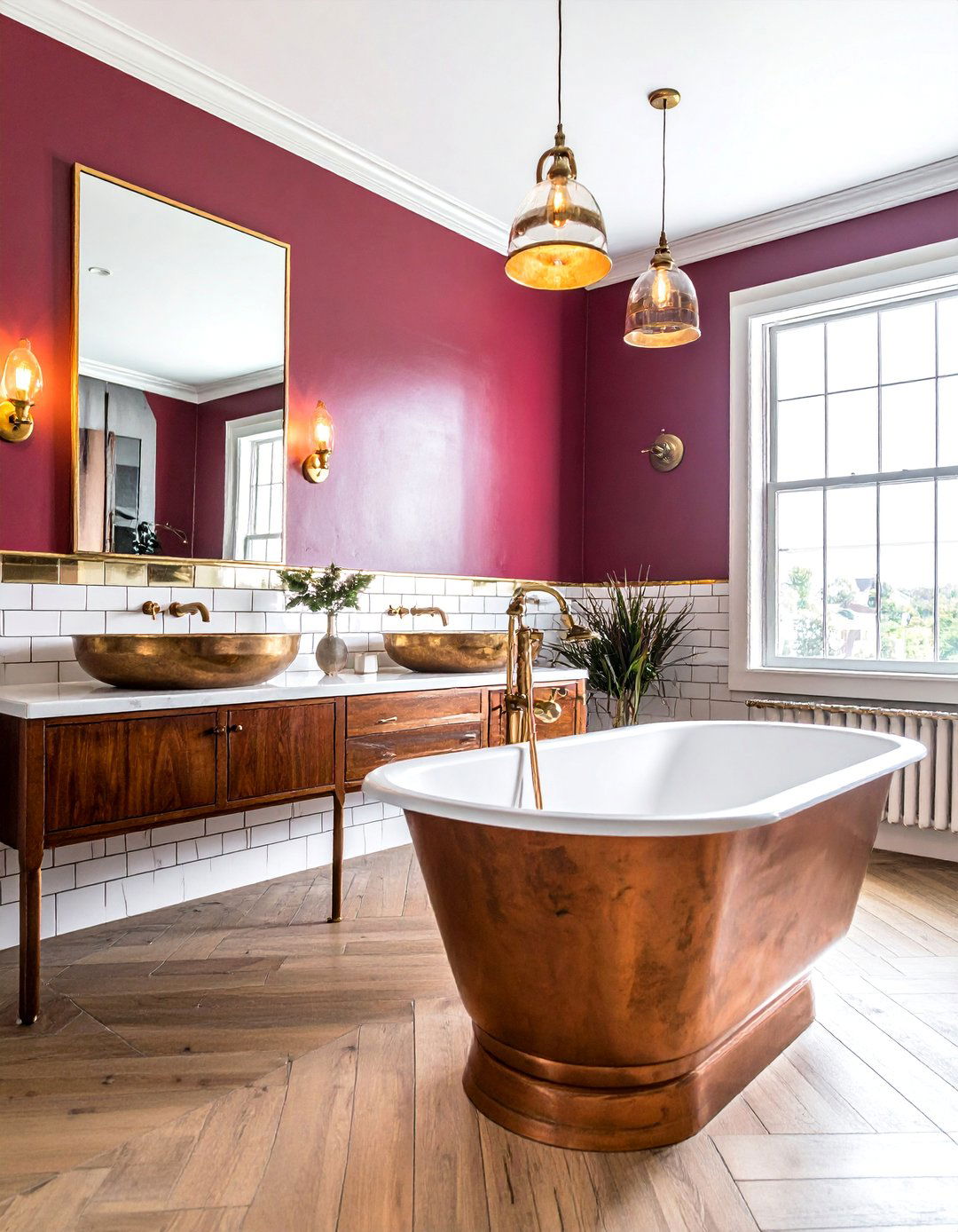 Steampunk Master Bathroom Spa - 25 Unique Steampunk Interior Design Ideas for Your Home
