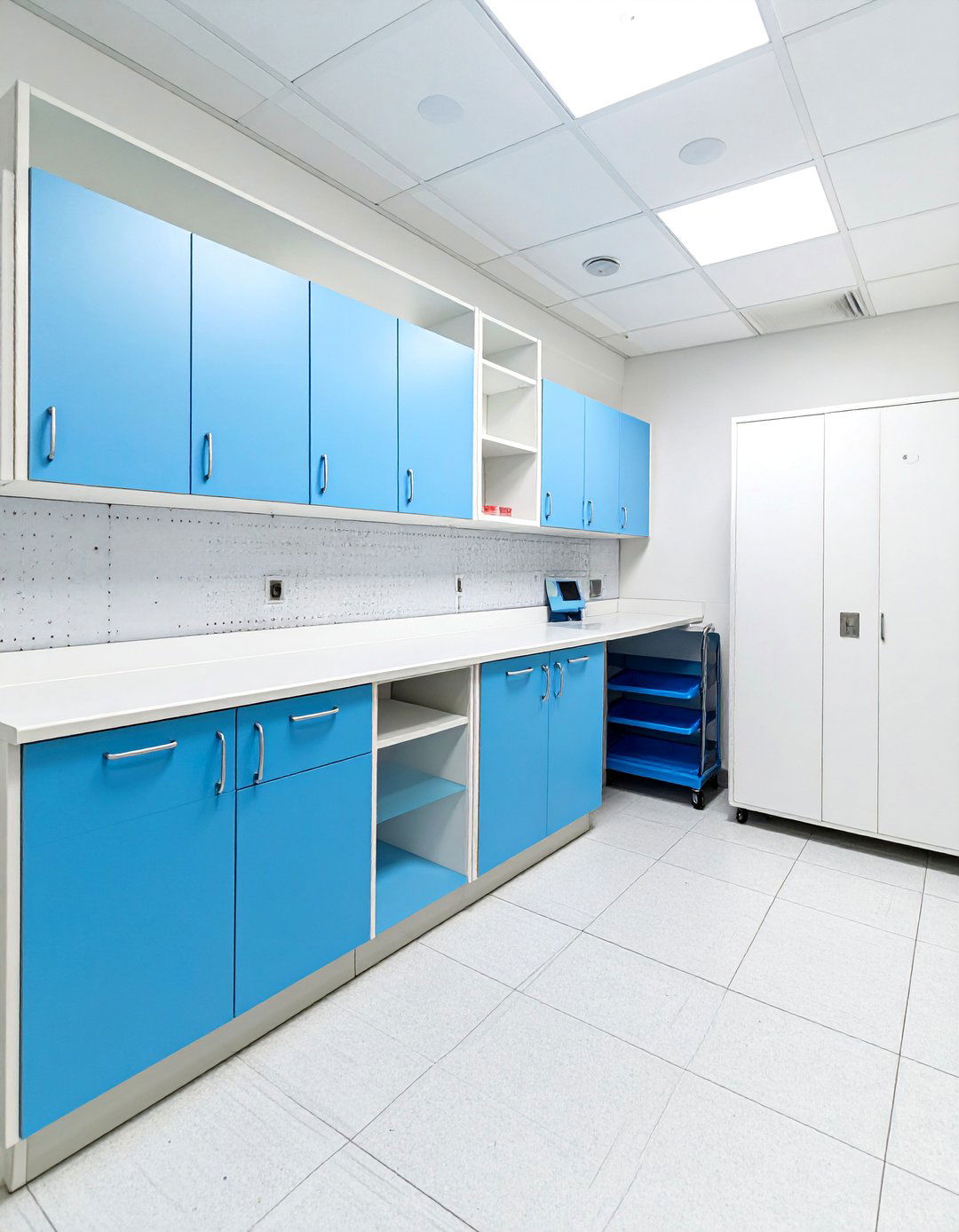 Storage Organization Station - 20 Lactation Room Ideas for Comfort and Privacy