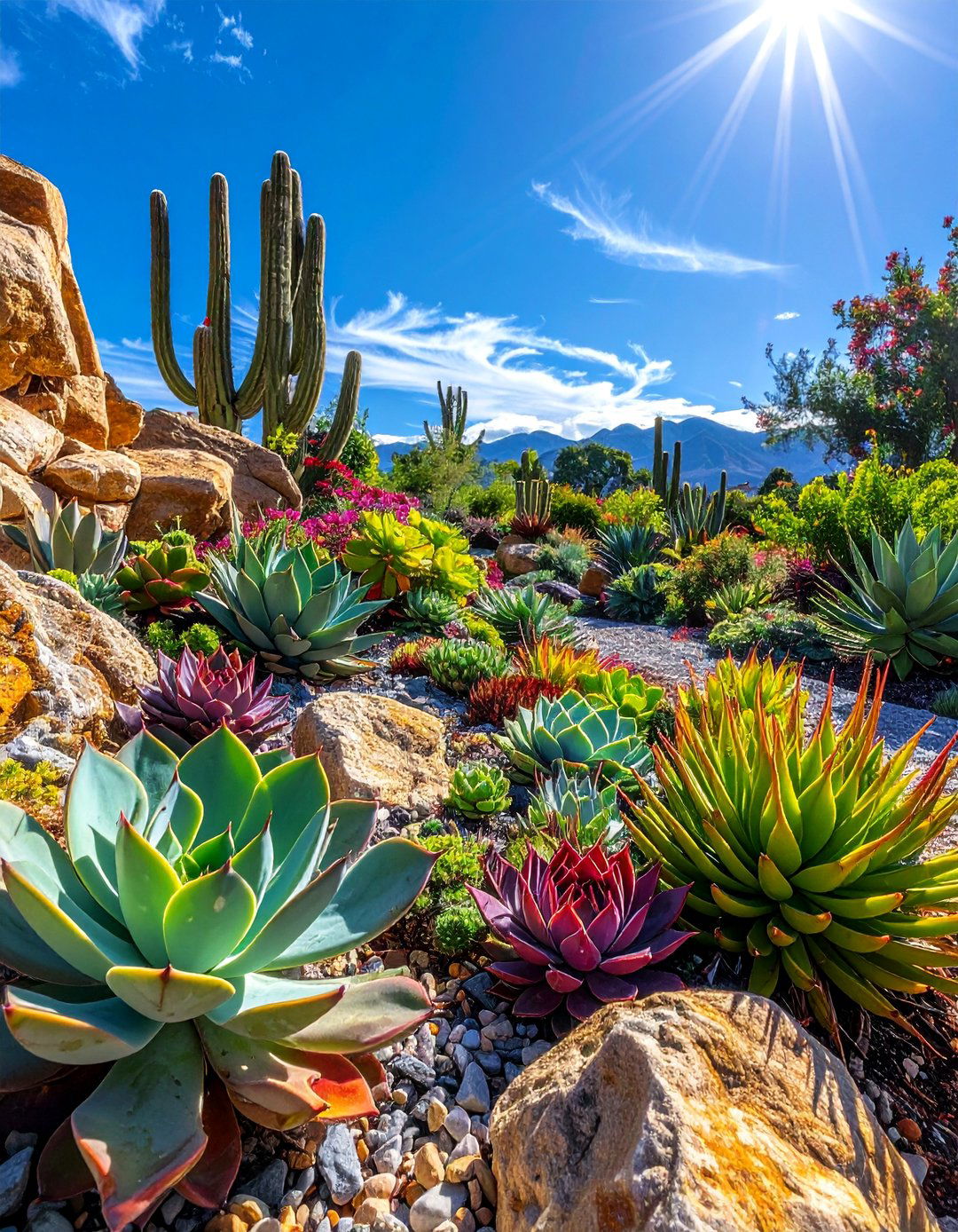 Succulent Rock Gardens - 40 Beautiful Gardens to Inspire Your Outdoor Space