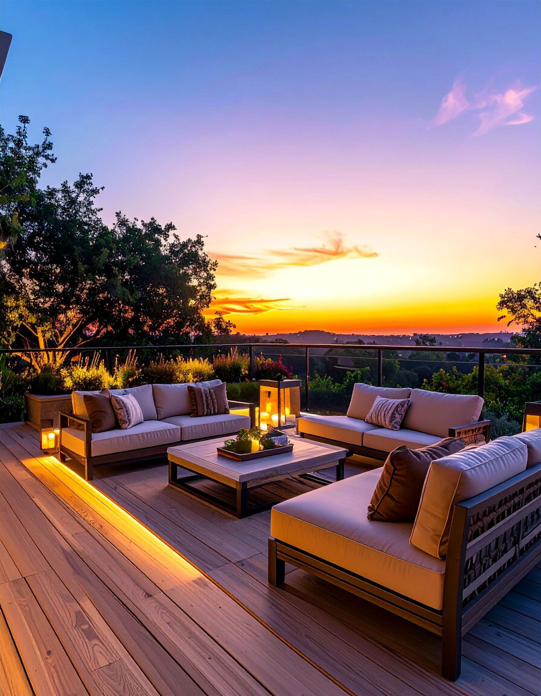 Sunset Viewing Platform - 25 Backyard Oasis Ideas for Relaxing Outdoor Spaces