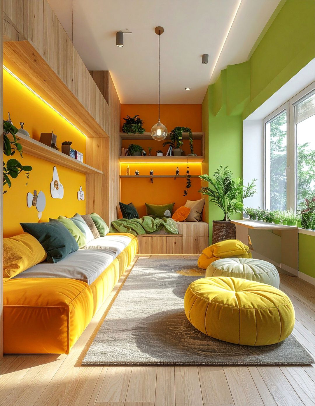 Sustainable Eco Friendly Haven - 40 Teen Hangout Room Ideas for a Fun and Relaxing Space
