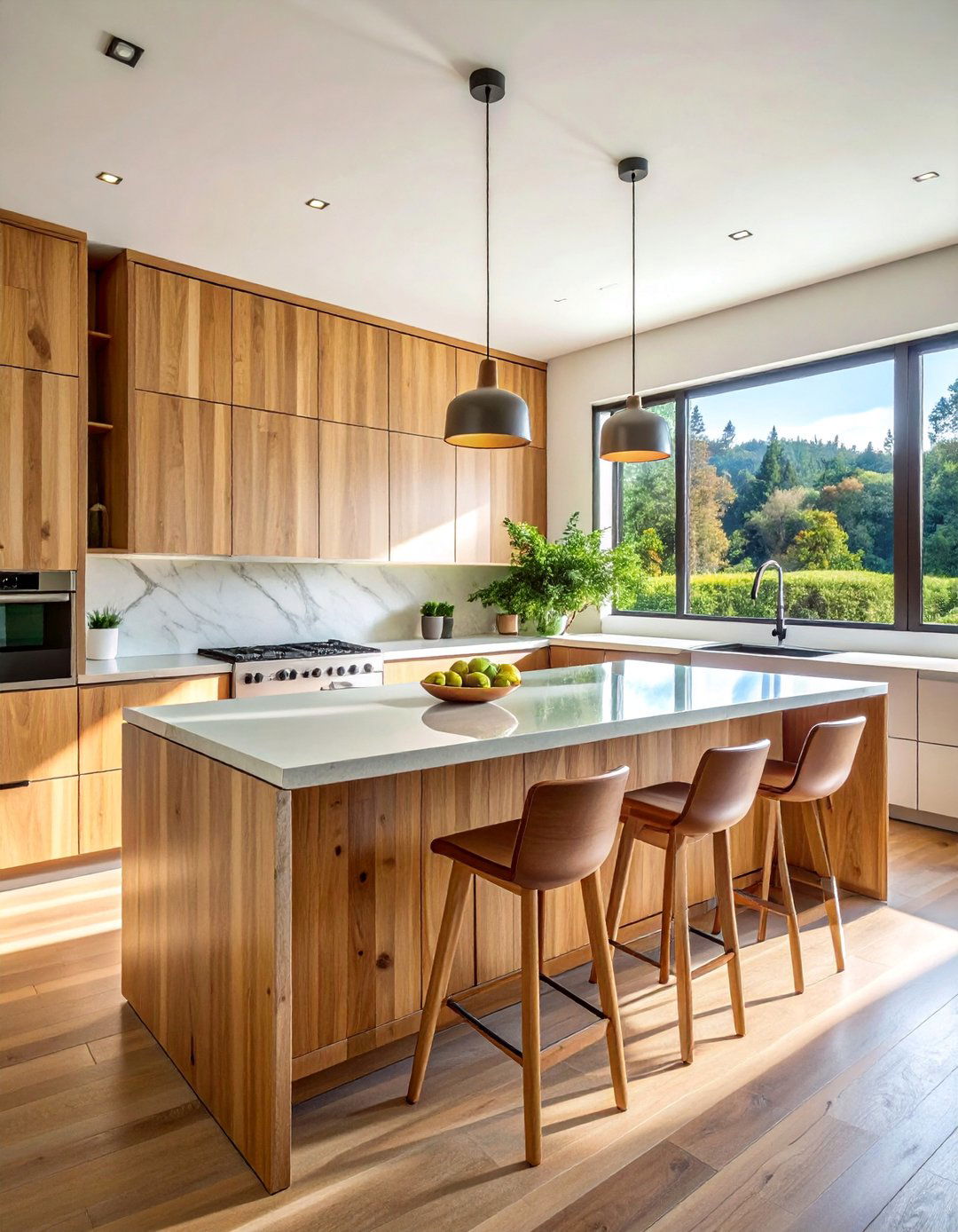 Sustainable Material Choices - 40 Modern Kitchen Ideas for a Sleek and Functional Space