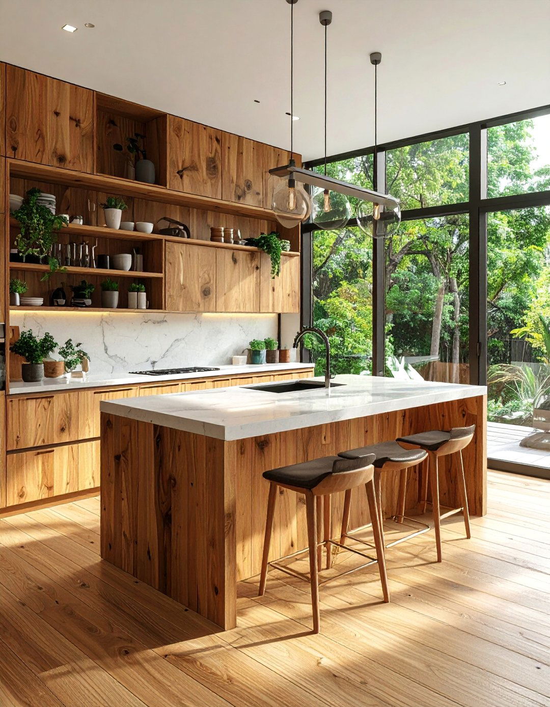 Sustainable Materials Kitchen Design - 25 Dream Kitchen Ideas for Your Modern Home