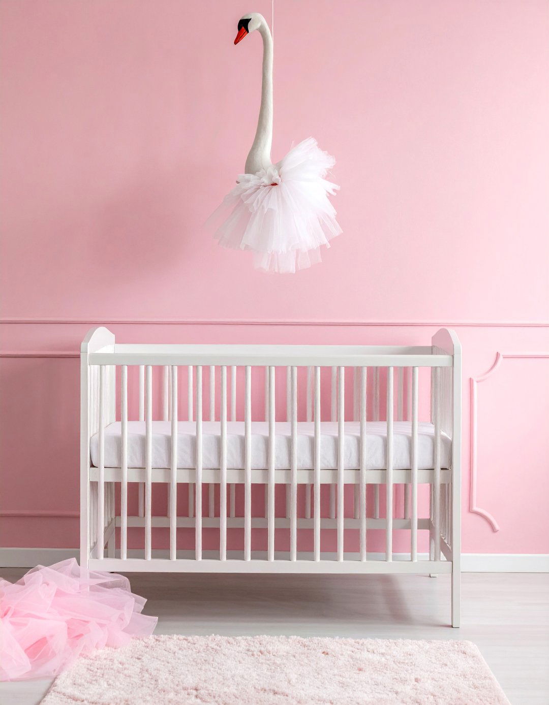 Swan Lake Ballet Nursery - 25 Baby Girl Nursery Ideas for a Dreamy Space