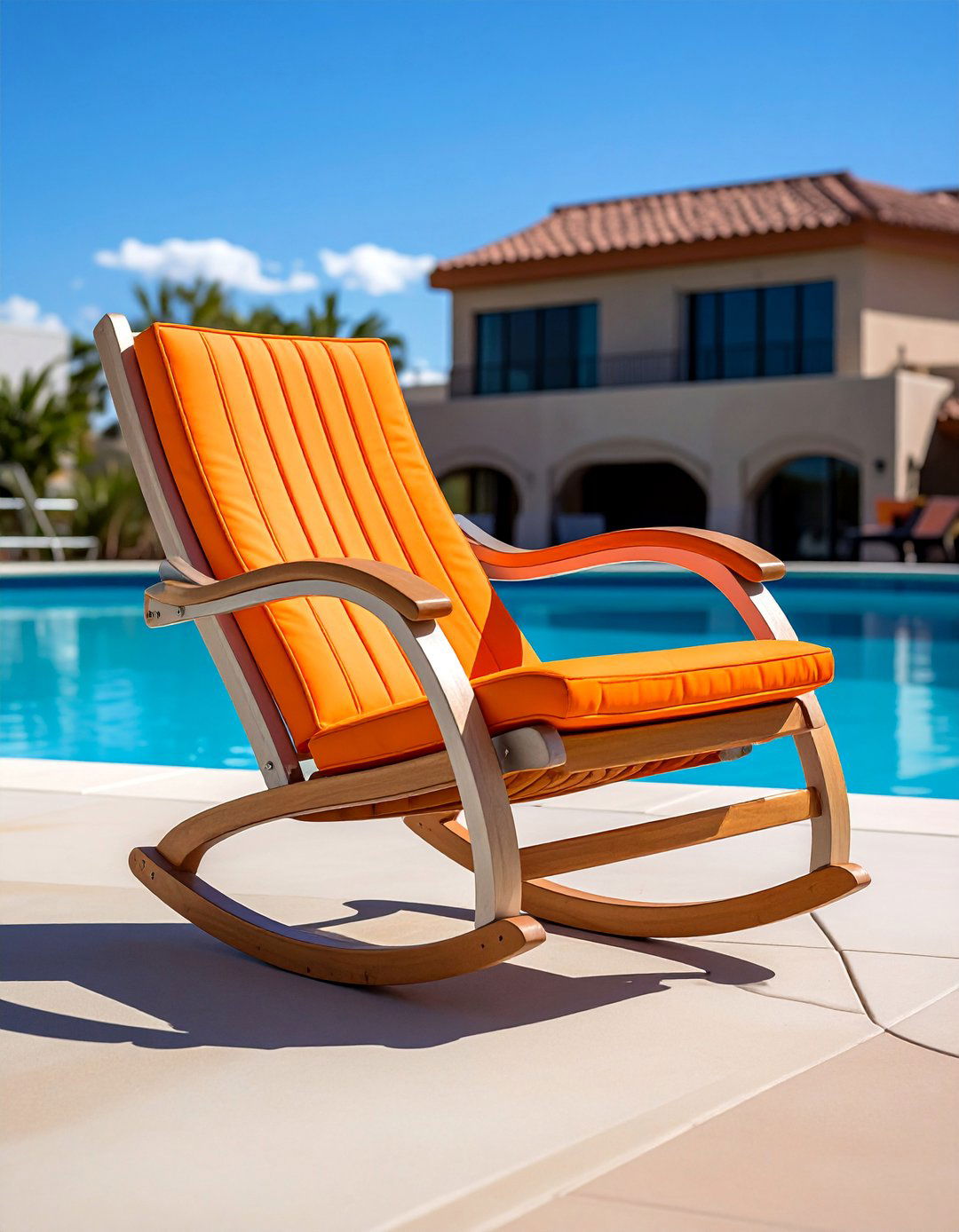 Swivel Rocker Chairs for Dynamic Comfort - 20 Pool Furniture Ideas for a Relaxing Outdoor Space