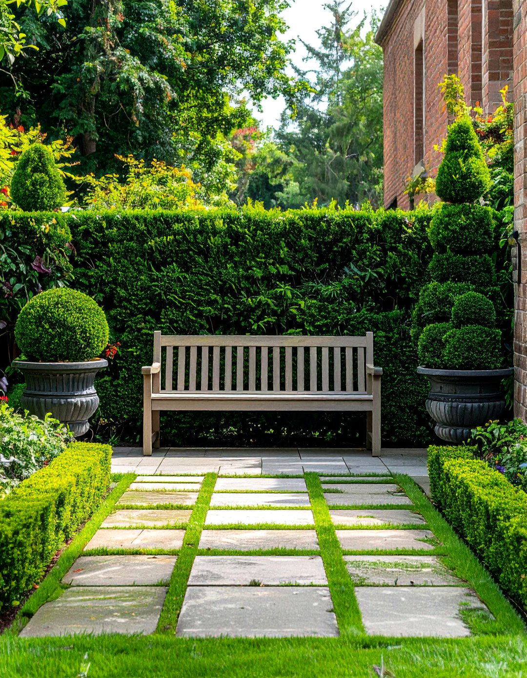 Symmetrical Layout for a Small Patio - 40 Small Patio Ideas to Maximize Your Outdoor Space