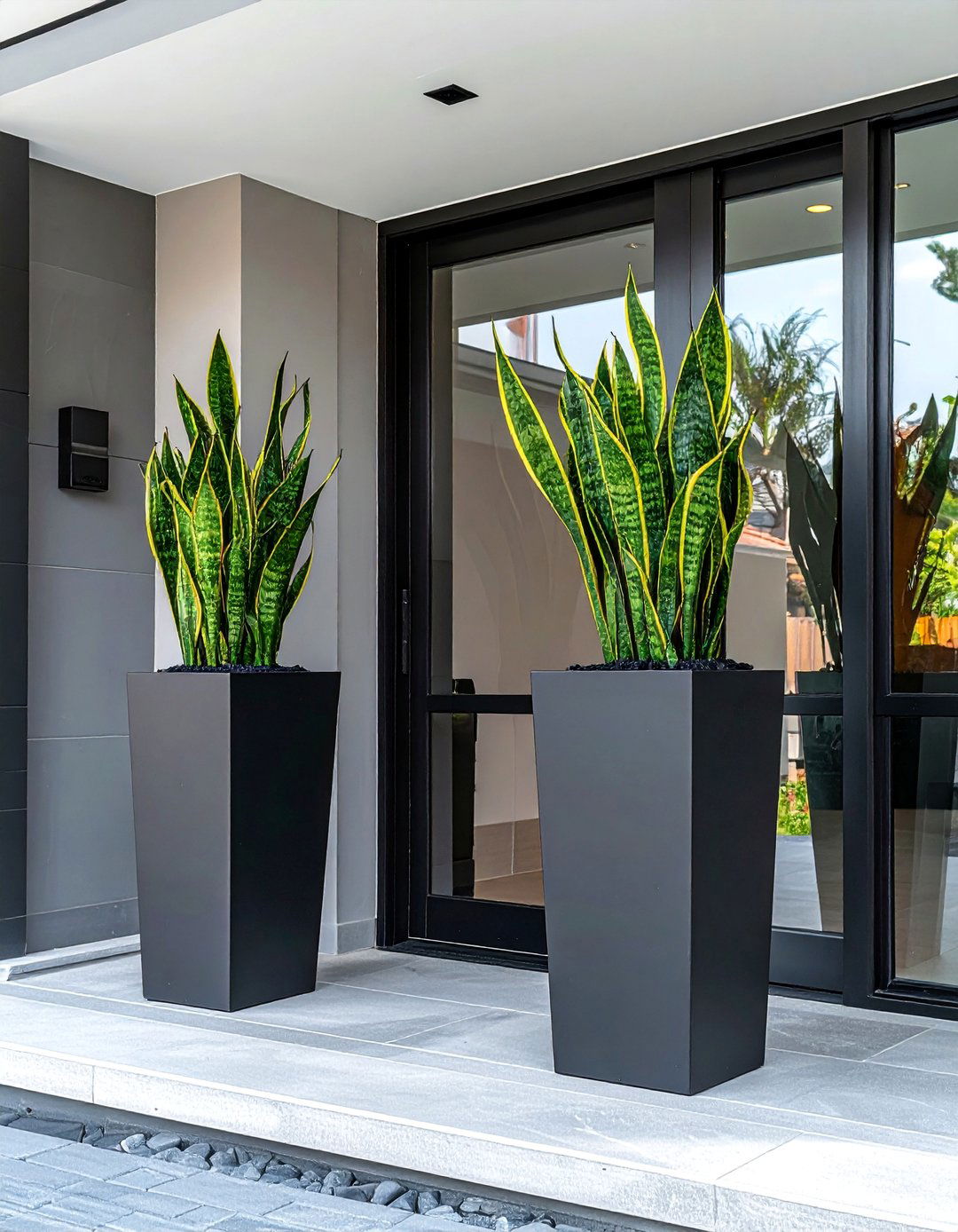 Tall Columnar Planter Box - 30 Planter Box Ideas for Beautiful Gardens