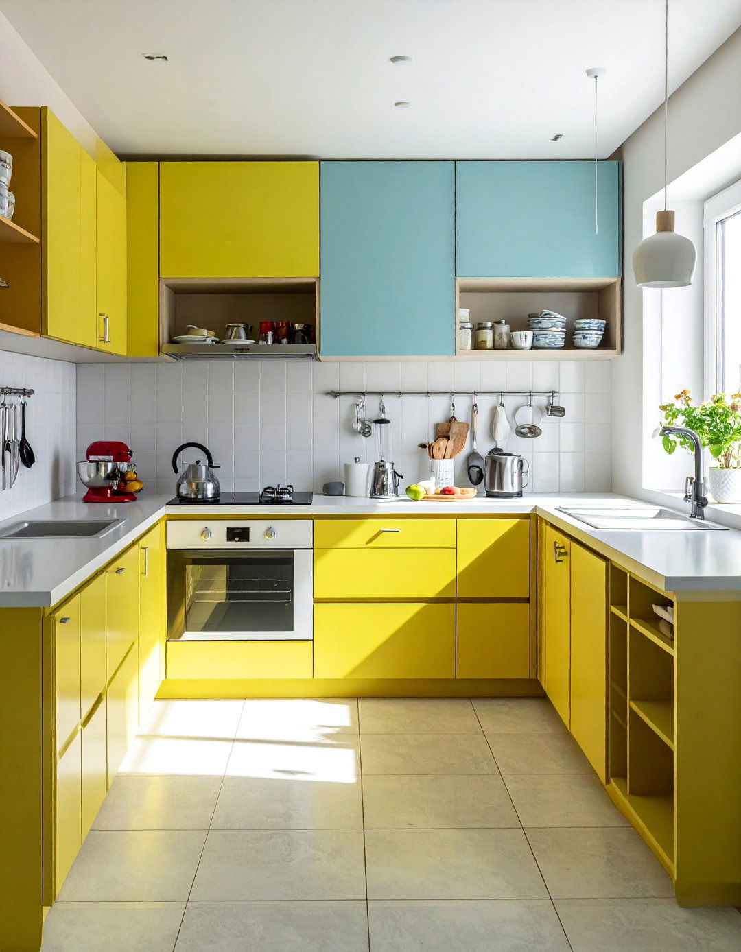 Task Specific Storage Zones - 40 Small Kitchen Ideas for Efficient and Stylish Spaces