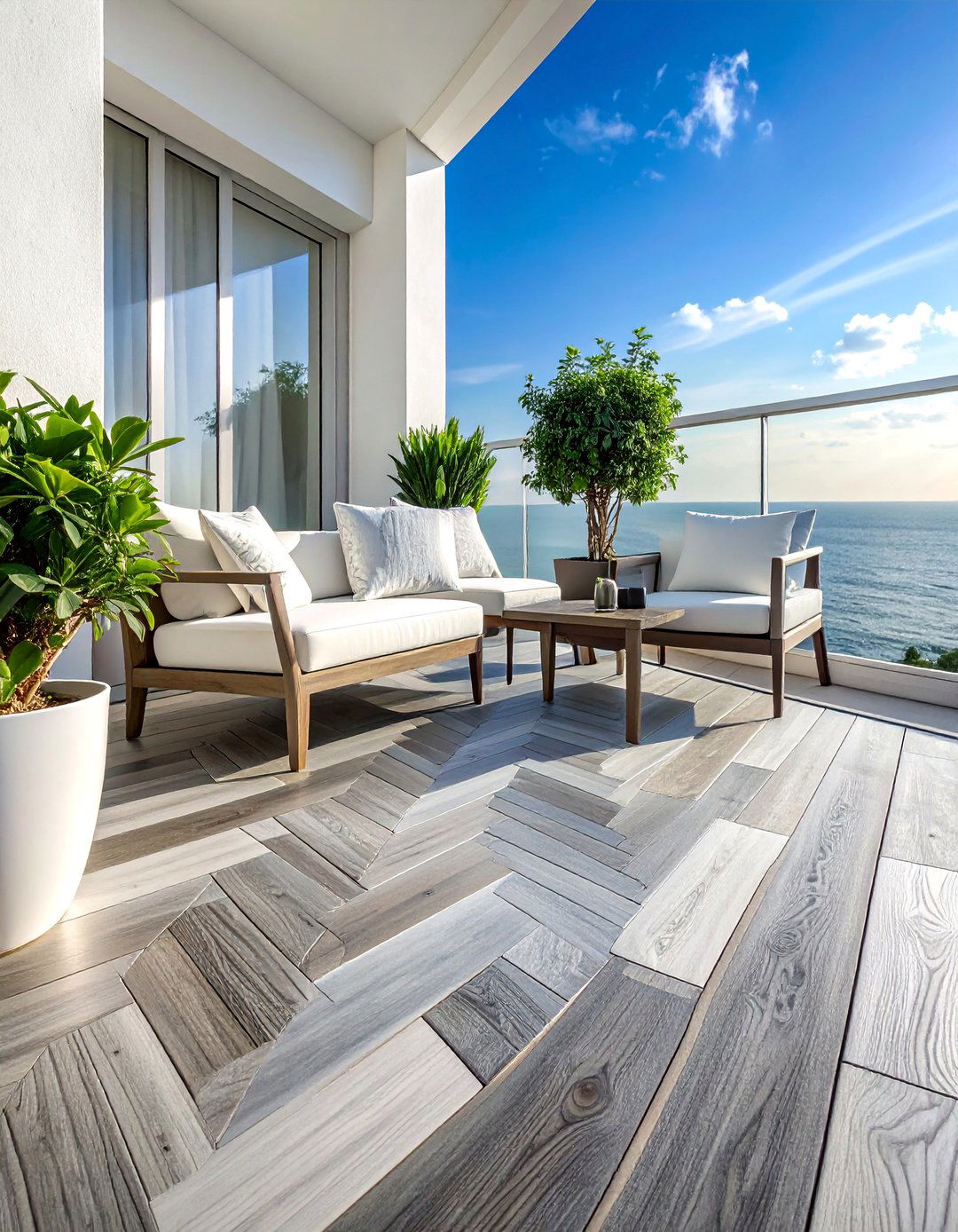 Teak Wood Balcony Flooring - 25 Balcony Flooring Ideas to Enhance Your Outdoor Space