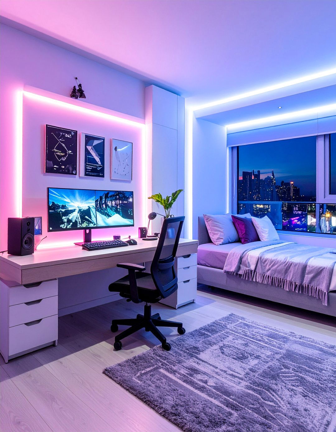Tech Entrepreneur Workspace - 40 Teen Room Ideas for a Fun and Functional Space